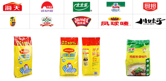 鸡粉粉剂包装机包装样品